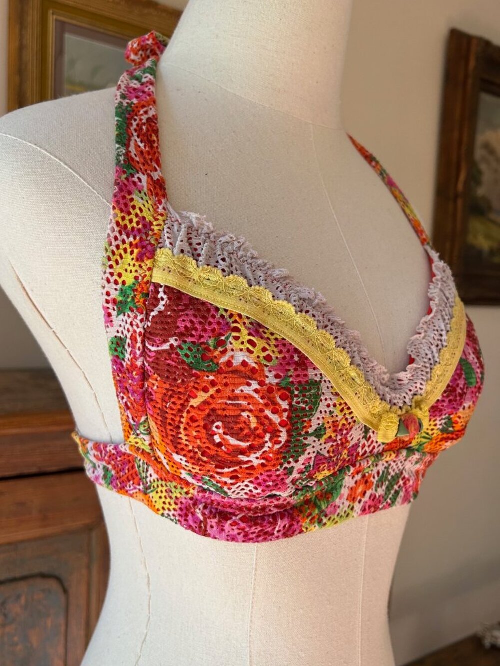 Vintage Betsey Johnson Floral Bikini Set - Picture 10 of 11
